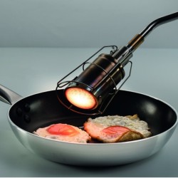 Soplete de cocina de doble uso Brulee Max de 100% chef