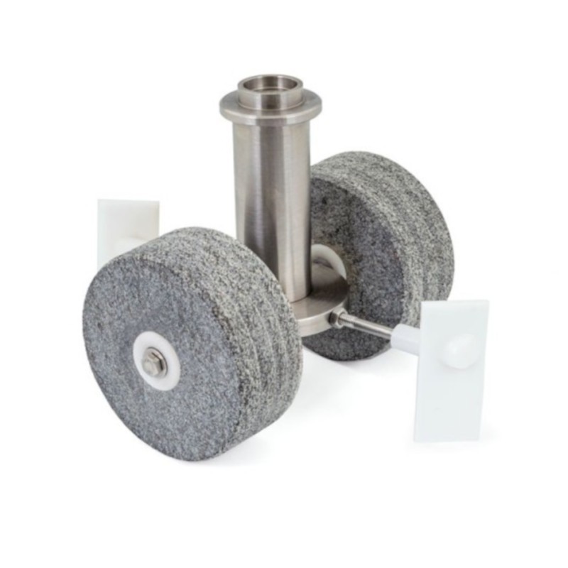 Accesorio de soporte de acero inox para la conchadora Twin Stones de 100%Chef