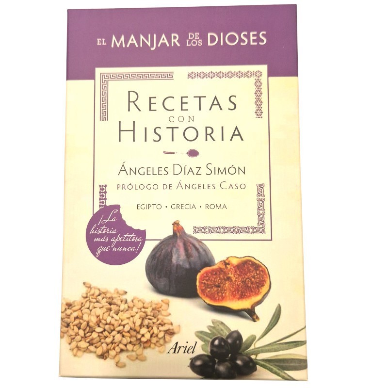 Pack el manjar de los dioses + dvd , recetas con historia