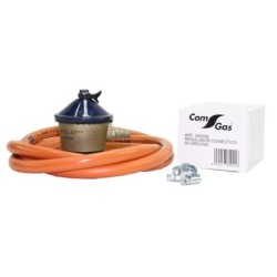 Kit de gás para queimadores de paelha com regulador de 50 mbar