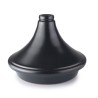 Tajine de arcilla natural esmaltado negro de Ibili