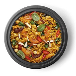 Tajine de color negro de arcilla natural esmaltada de Ibili