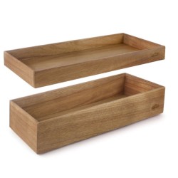 Caisse en bois GN 2/4 Nord Buffet de Lacor