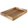 Vassoio room service in legno Nord Buffet Lacor