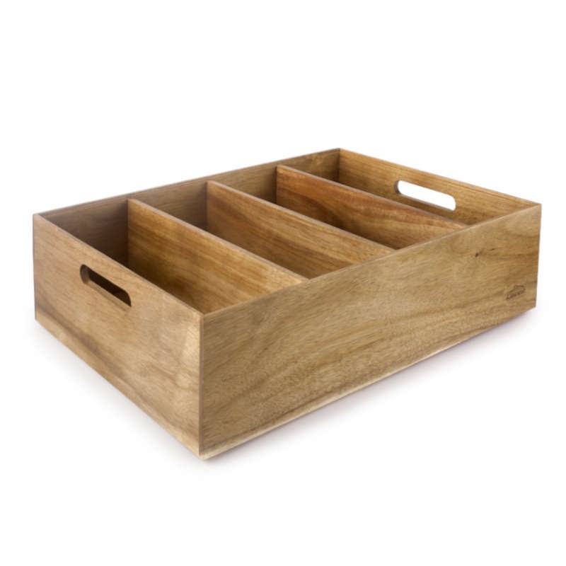 Caixa para talheres GN 1/1 em madeira Nord Buffet da Lacor