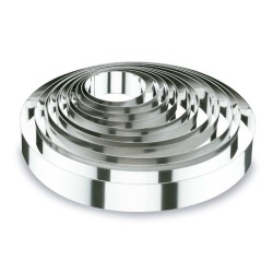 Anello da pasticceria Vacherin inox Lacor