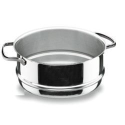 Cacerola Vapor de acero inoxidable Basic de Lacor