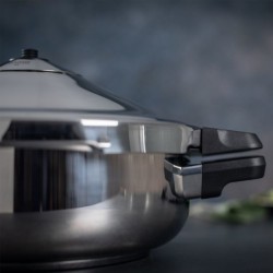 Kuhn Rikon Duromatic Hotel Ø28 cm pressure cooker with side handles
