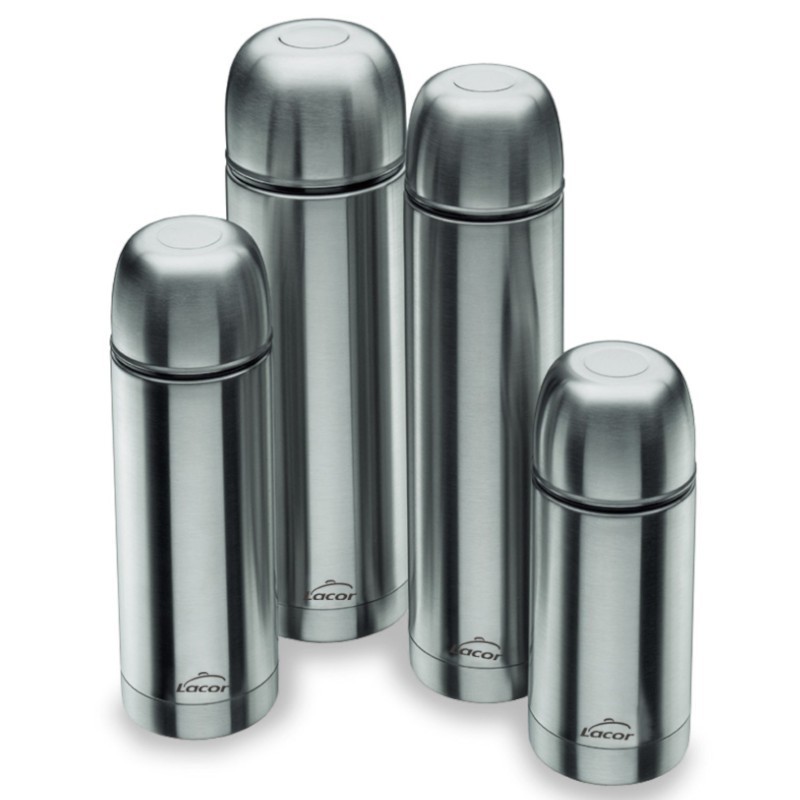 Lacor Isolierflasche für Flüssigkeiten aus Edelstahl 18/10