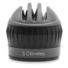 Afilador de cuchillos con  fijación con ventosa de 3 Claveles