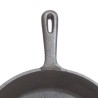 KitchenCraft Deluxe cast iron frying pan, Ø24 cm