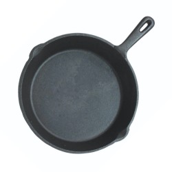 KitchenCraft Deluxe cast iron frying pan, Ø24 cm