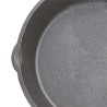 KitchenCraft Deluxe Gusseisen-Bratpfanne Ø 24 cm