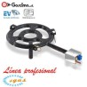 Fornello per paella a gas professionale piatto con termocoppia Garcima