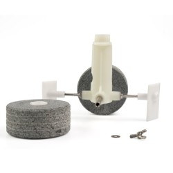 Conchadora basculante Twin Stones de 100%Chef