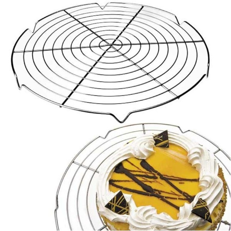 Rejilla enfría tartas y elaboraciones. Candidera de Ibili