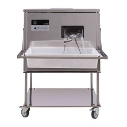 Frucosol SH7000 Besteckpoliermaschine mit Wagen