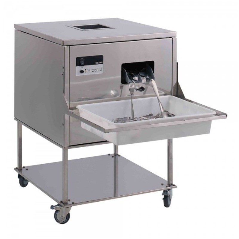 Frucosol SH7000 Besteckpoliermaschine mit Wagen