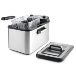 Freidora doméstica eléctrica Intact de Lacor en oferta