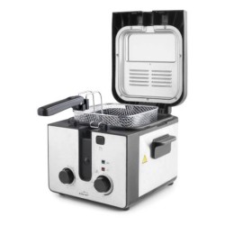 Freidora eléctrica compacta y antiolor Vue de Lacor con descuento