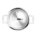 Cacerola con tapa Triply Natural con tapa de Ibili al mejor precio