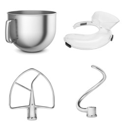 Batidora de kitchenaid, para amasar, con una capacidad de 6,6 litros