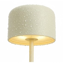 Lámpara de sobremesa sin cable Lune Sand – Elegante y portátil