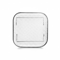 Cestillo cuadrado acero inoxidable para airfryer Ibili | Hiperchef