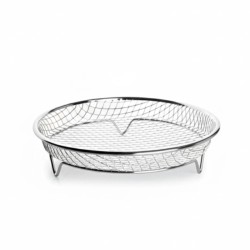 Cestillo redondo de acero inox para airfryer de Ibili