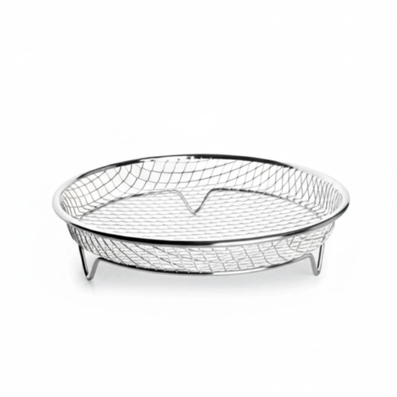 Cestillo redondo de acero inox para airfryer de Ibili