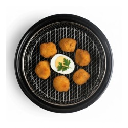 Cestillo redondo inox para airfryer Ibili | Hiperchef