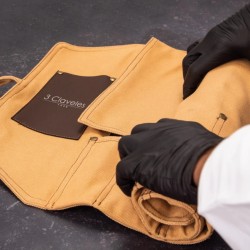 Comparar estuche maletín profesional porta cuchillos de 3 claveles