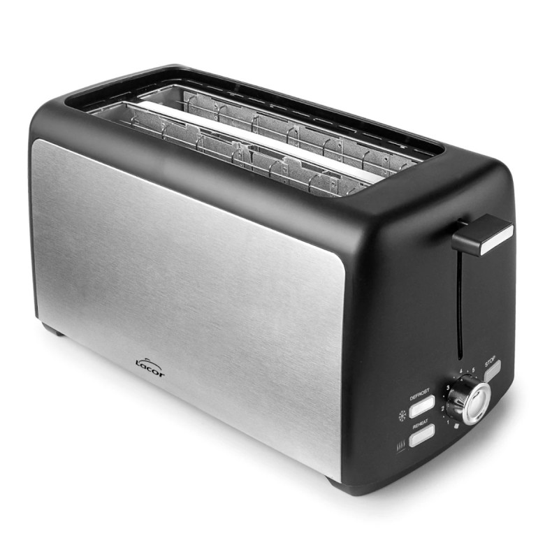 Double long-slot bread toaster 69260 by Lacor