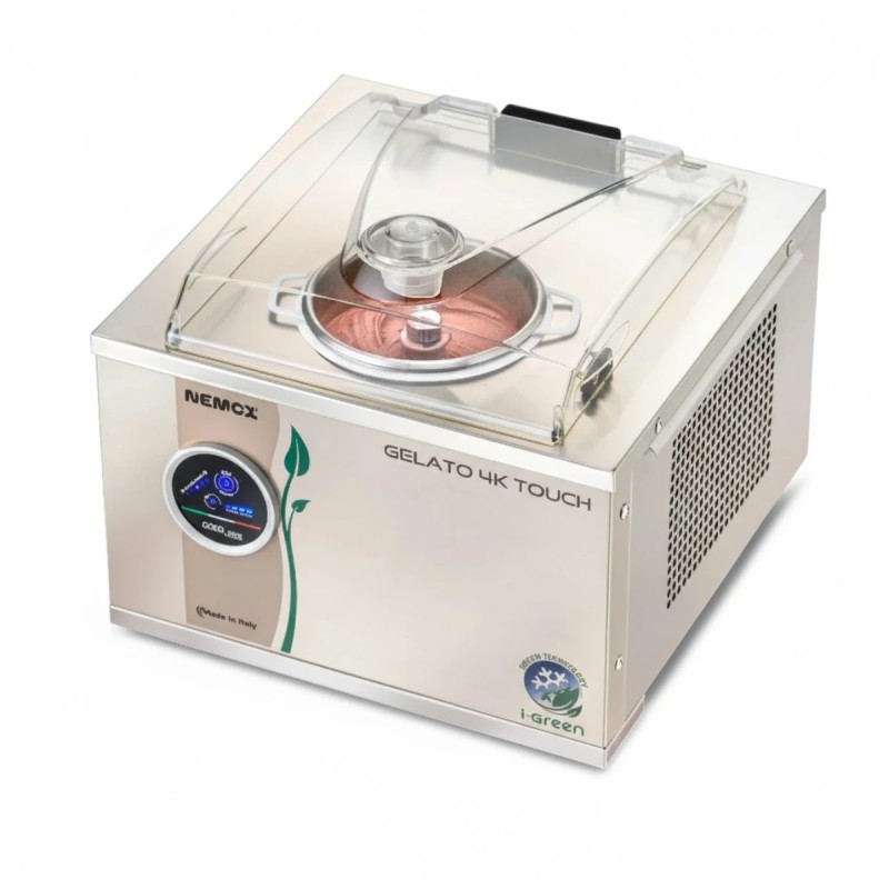 Turbine à glace et sorbets Gelato 4K Touch i-Green de Nemox
