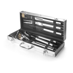 Valigetta Barbecue BBQ 5 Pezzi Inox di Lacor