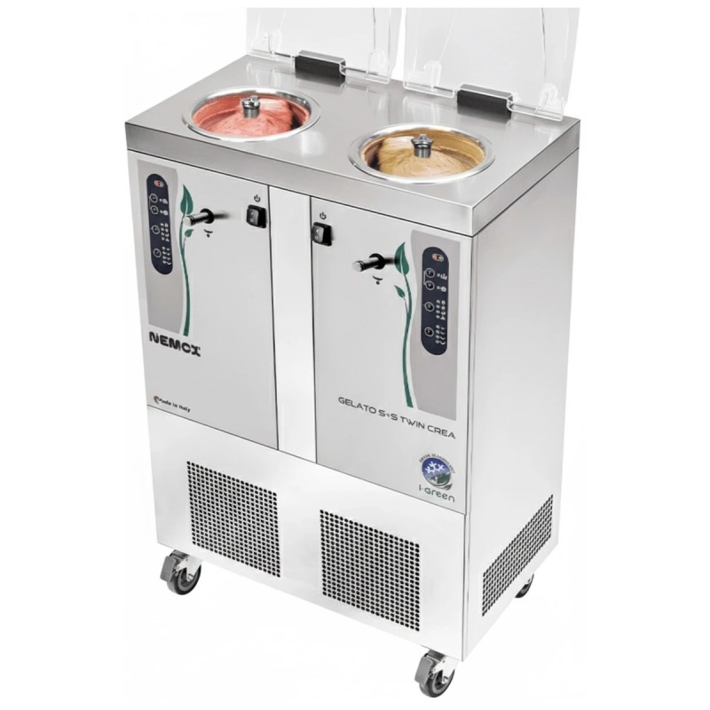 Mantecadora heladera Gelato 5+5K TWIN i-Green de Nemox