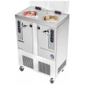 Mantecadora heladera Gelato 5+5K TWIN i-Green de Nemox