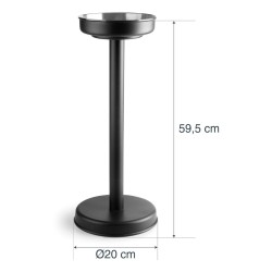 Pé de suporte para baldes Black da Lacor