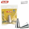 Beccucci per sac à poche in acciaio inox Ibili