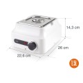 Bagnomaria per cioccolato White 1,5 L Lacor
