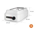Bagnomaria per cioccolato White 3,8 L Lacor