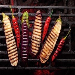 Walizka do grilla BBQ 5 elementów ze stali nierdzewnej marki Lacor