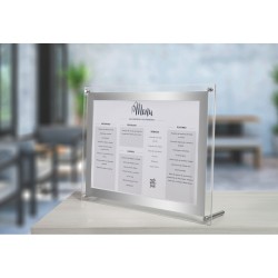 Porta Menú Exterior Acrílico Lacor | Hiperchef