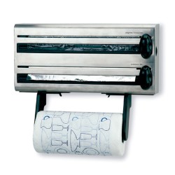 Porta-rolos de cozinha múltiplo de parede da Lacor