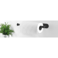 Keukenrolhouder Black van Lacor