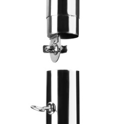 Lacor Standaschenbecher Round aus Edelstahl 18/10