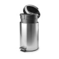 Balde do Lixo com Pedal Inox da Lacor