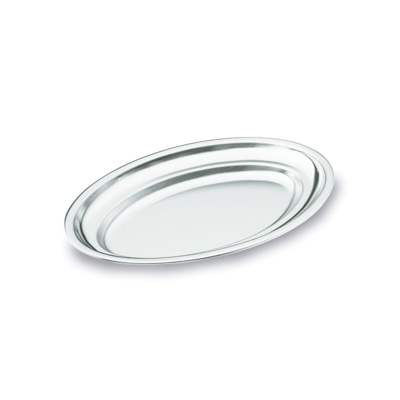 Lacor Satin-Polished Oval Serving Dish