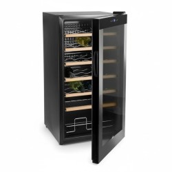 Lacor Merlot Weinkühlschrank 28 Flaschen Black Line
