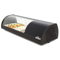 Arilex 4VTG Kühlvitrine 4 Behälter GN 1/3 mit LED